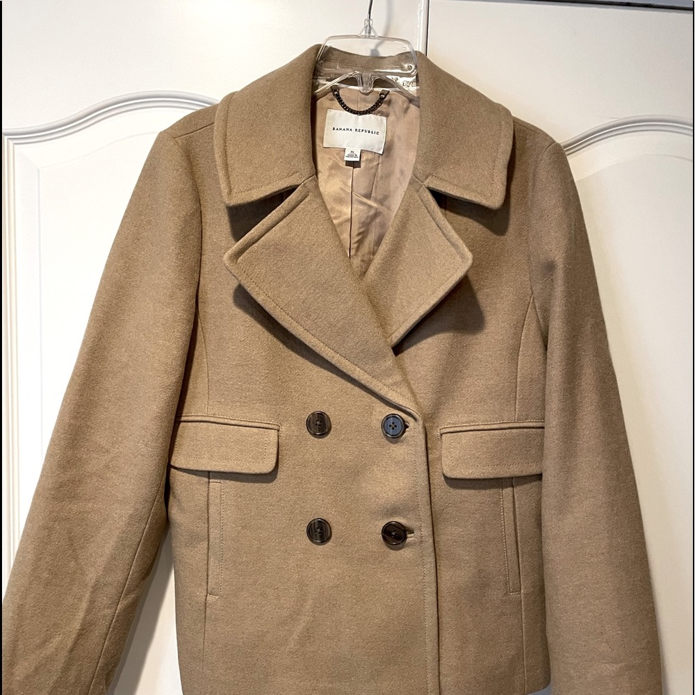 COPY - Womens XL Banana Republic Wool Coat.